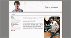 Desktop Screenshot of davidmenconi.com