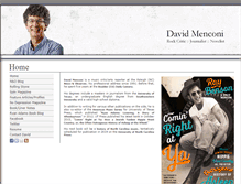 Tablet Screenshot of davidmenconi.com